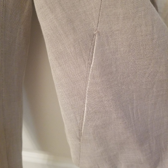 COPY - Short Linen Blazer by Zara Sz Small - Picture 8 of 8